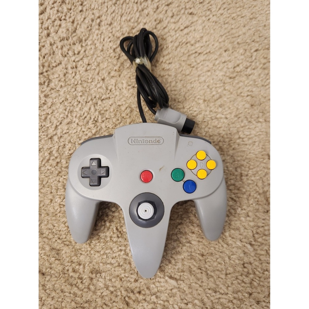 N64 Nintendo Controller Tested Gray